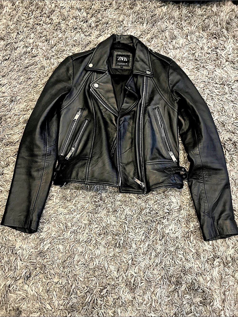 Zara Black Moto Jacket